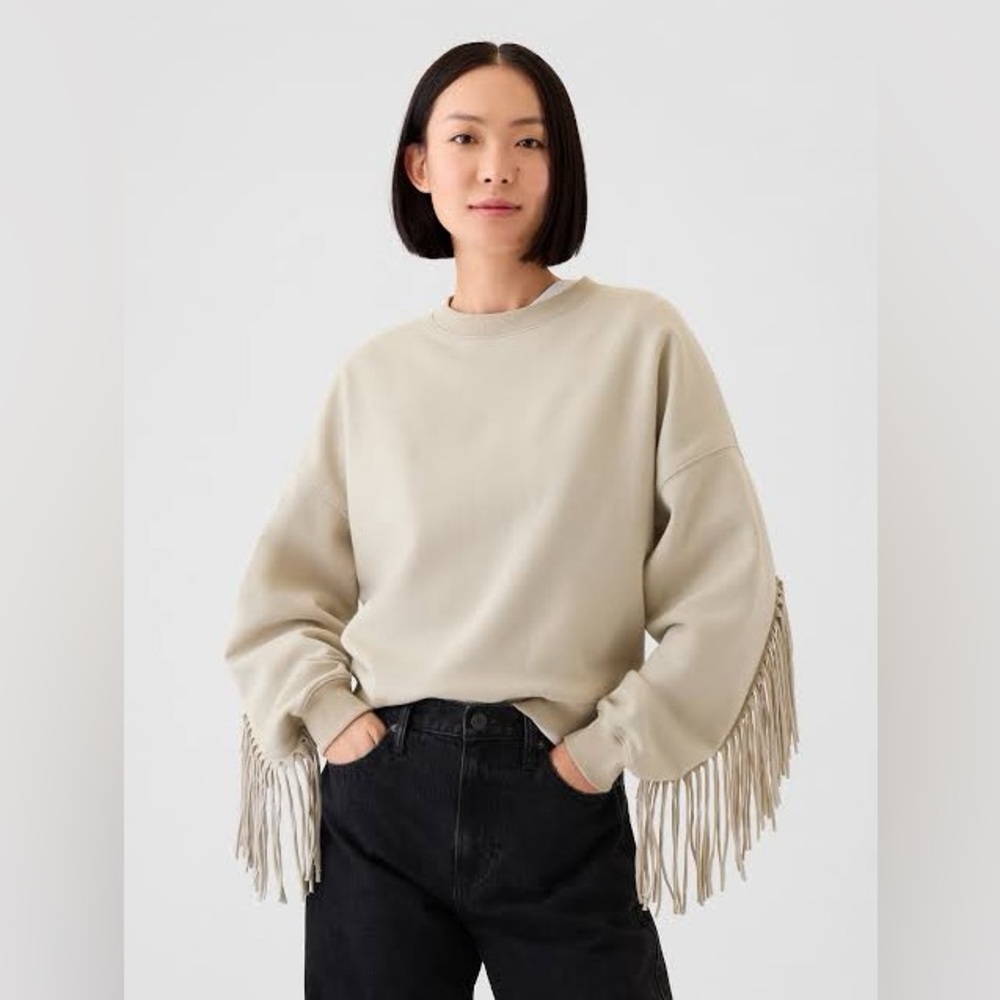 Gap Fringe Sweatshirt